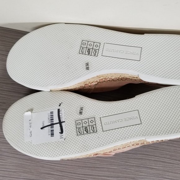 Vince Camuto Tambie Slip-on Sneaker, Light Pink Suede, Womens Size 6 M / 36.5 - Picture 9 of 10